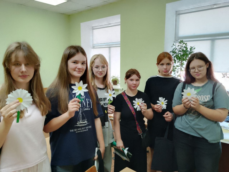 Мастер-класс «Ромашка - символ семьи, любви и верности».